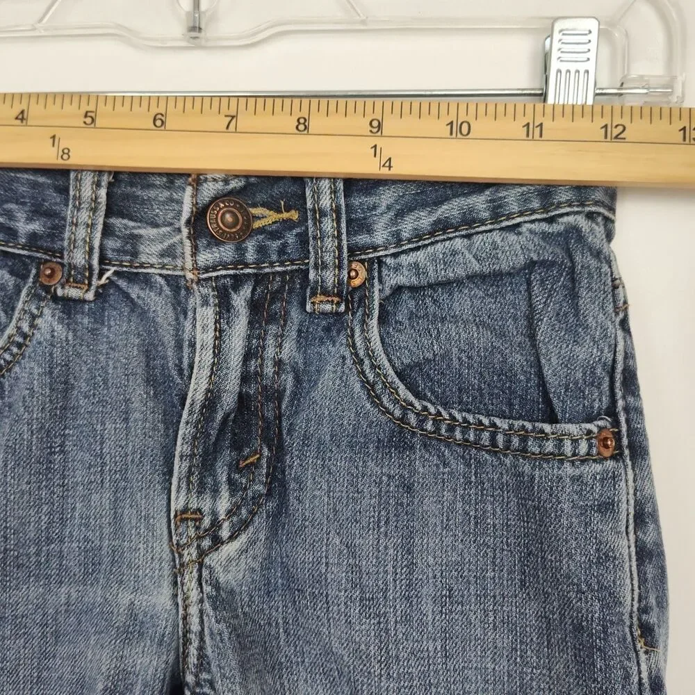 Levi's 550 Relaxed Leg Jeans Boy's Size 8 Slim 22x22 Med. Wash Blue Straight Leg